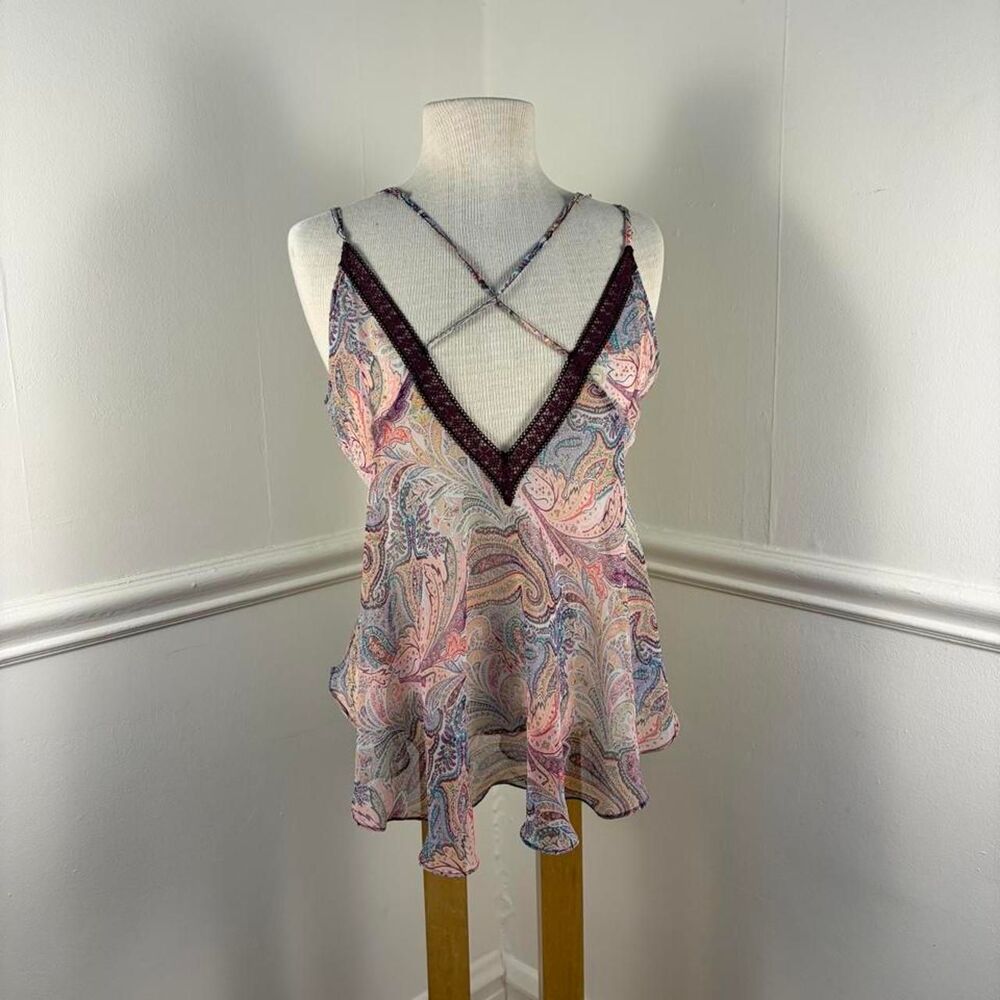 NWT Victoria’s Secret sheer paisley cami